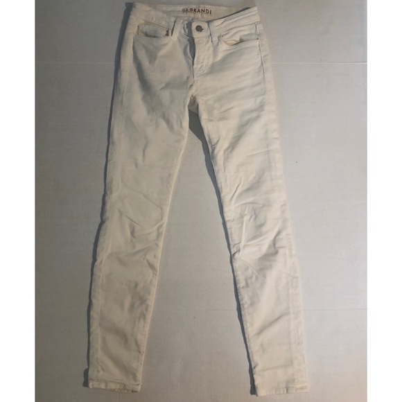 J Brand White Skinny Jeans 25 - Picture 1 of 5